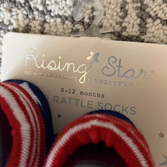 Rising Star My First 4th of July Socks - Picture 2 of 3